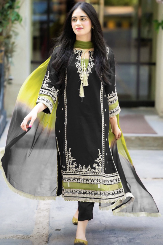 OMAL BY SO KOMAL Lawn 3PC Embroidered ( Unstitched )