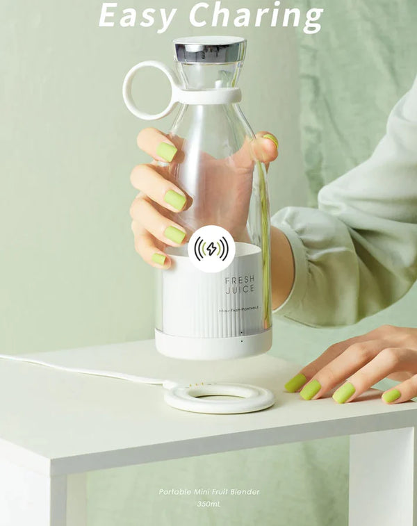 Portable & Rechargeable Fruit Juicer Machine