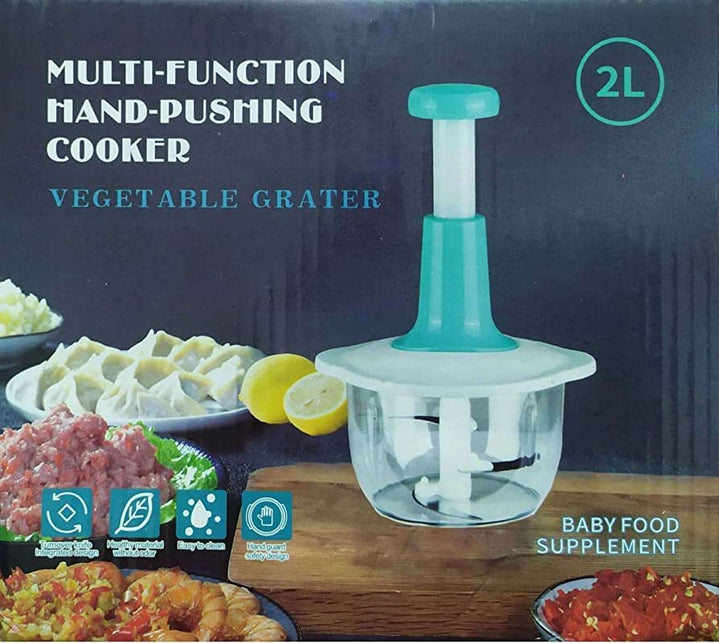 Multi-Function Hand Pushing Cooker Chopper