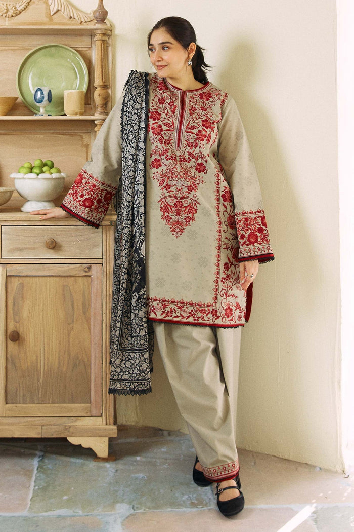 COCO By Zara Shahjahan  3PC Linen Best Winter Collection