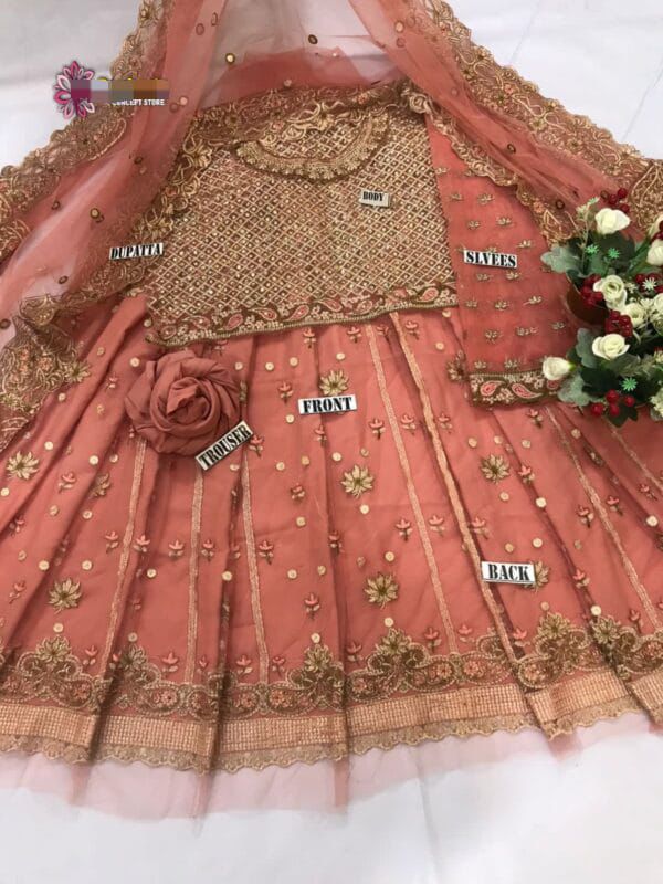 sobia Nazir By Maxi  Fabric:Net Heavy embroidery with hand work