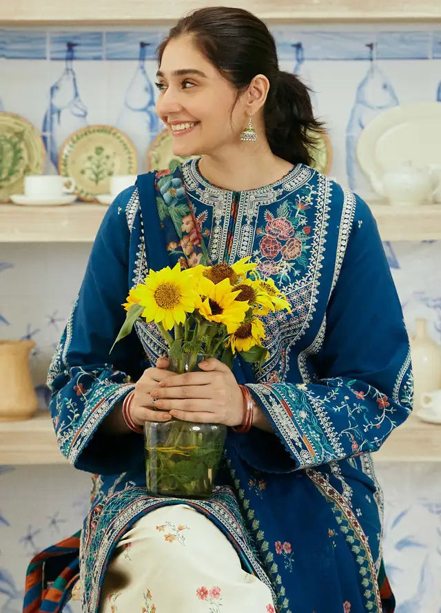 COCO By Zara Shahjahan  3PC Linen Best Winter Collection